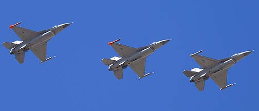 Taiwanese Air Force General Dynamics F-16A Block 20 Fighting Falcons of the 21st Fighter Squadron Gamblers
